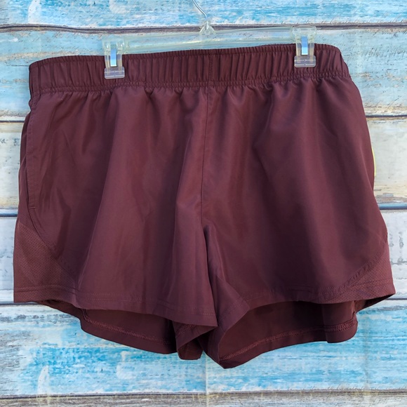 Athletic Works Core Women Running Shorts Deep Chianti Side Pockets Size XXL(20) - Picture 4 of 14
